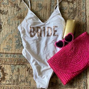 Bride swimsuit
